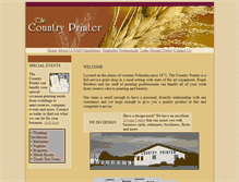 Tablet Screenshot of countryprinter.biz